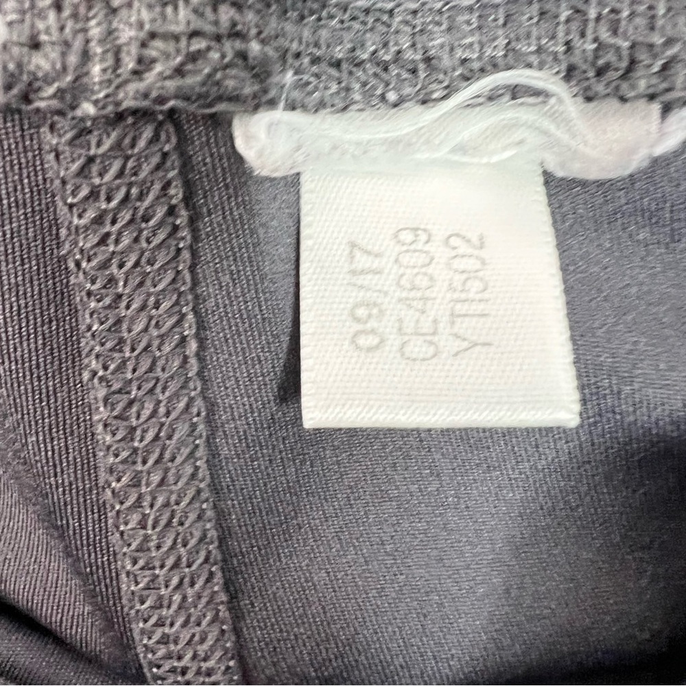 Reebok tights leggings grey Charcoal and Aqua edwick pants stretchy Leggings - Picture 12 of 13